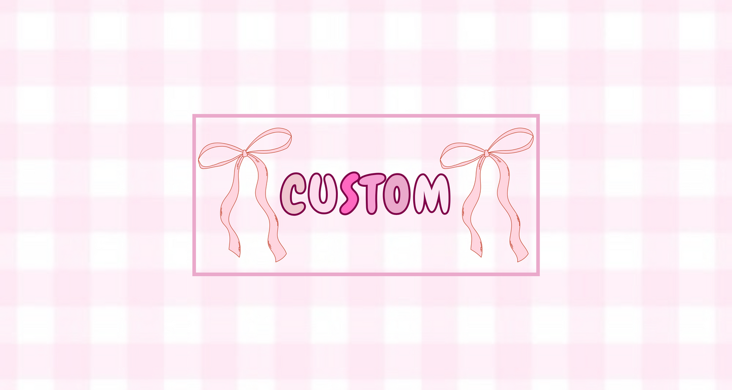 Custom Crafted ✨
