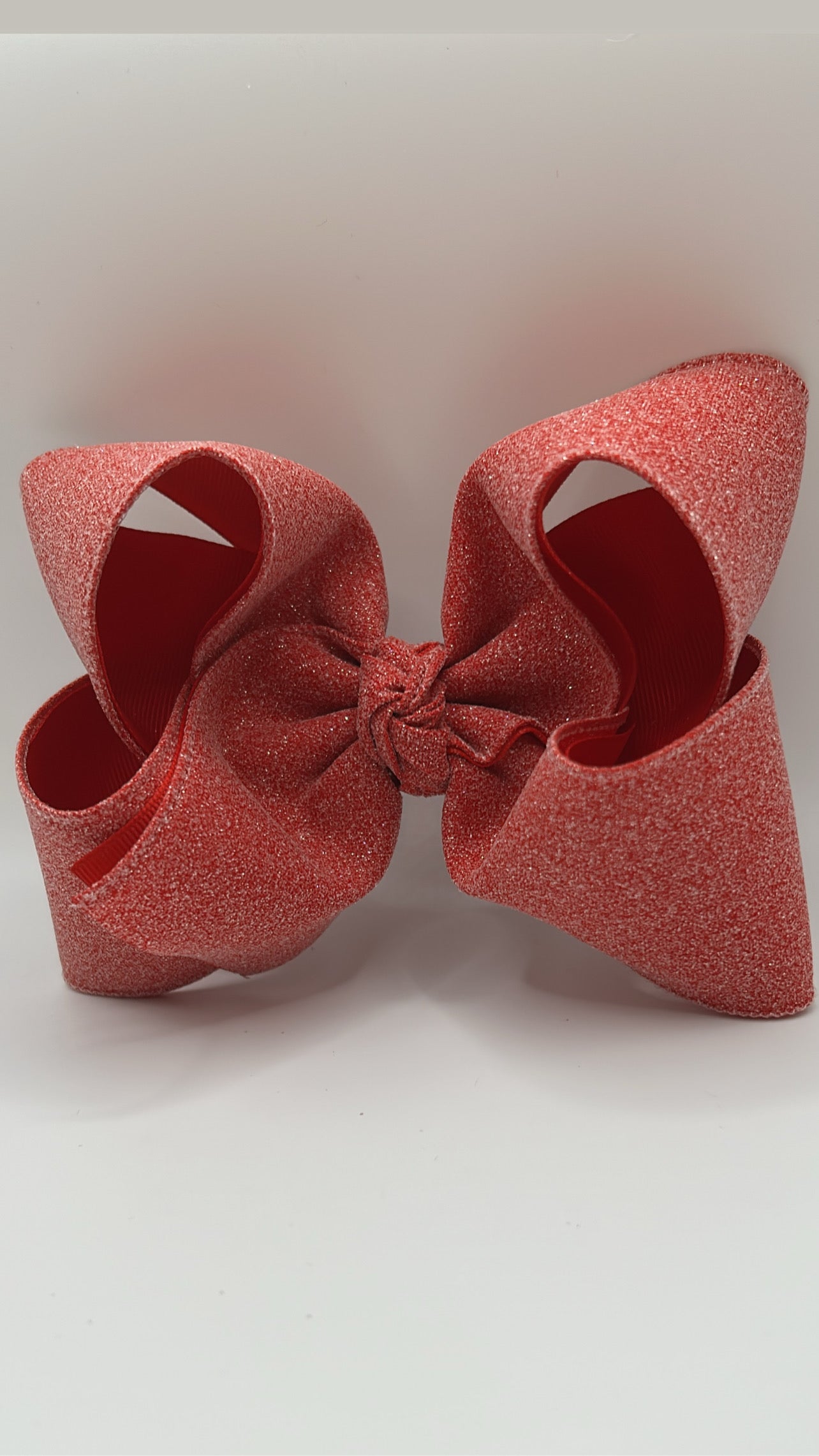 Red frosted glitter